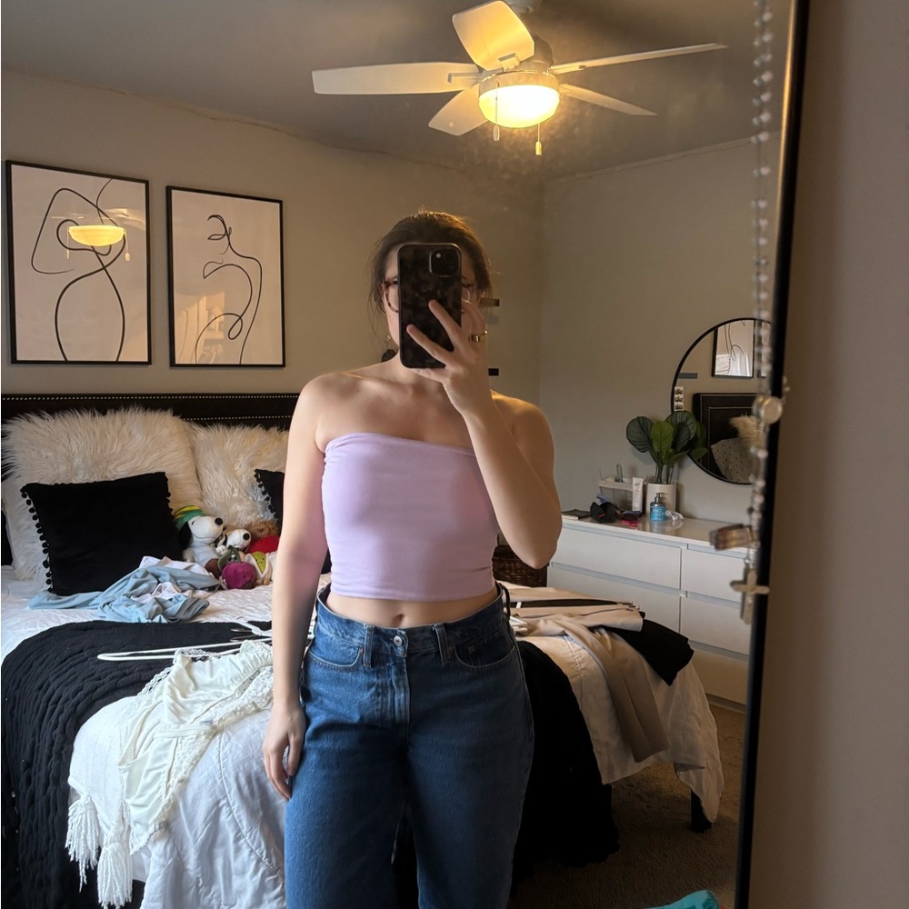 Brandy Melville Lavender Tube Top!